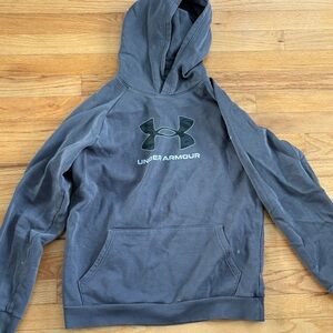 Under Armour Charcoal Hoodie with Logo